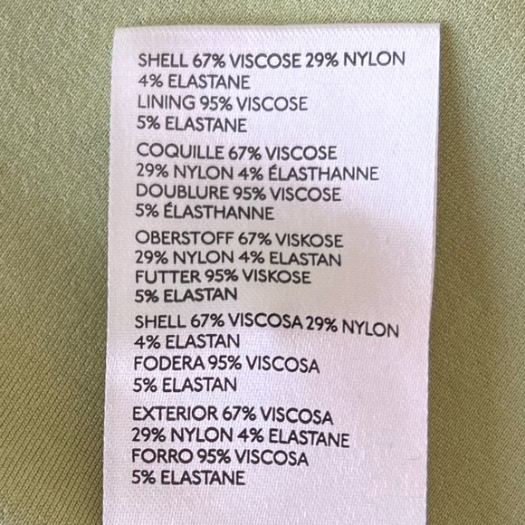 NWT XXS Anthropologie Maeve Scalloped Buttondown Dress - Picture 8 of 8